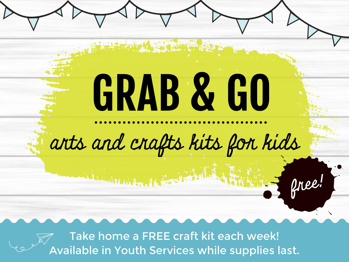 craft kits for kids available in Youth Services