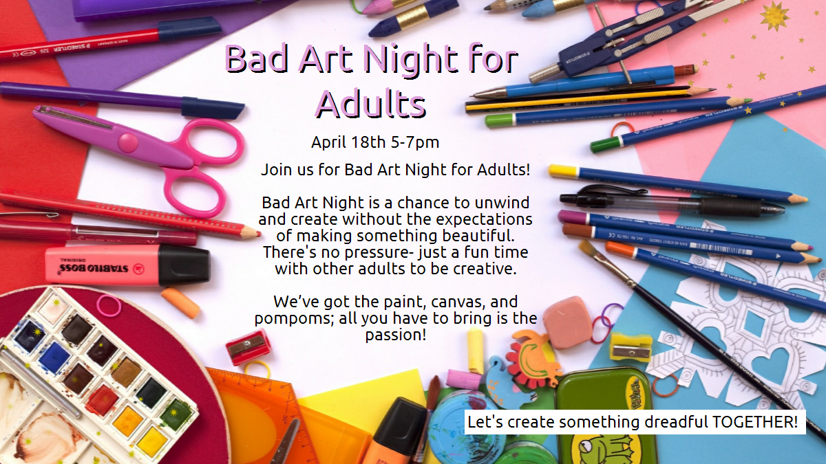 No Expectation Art for Adults, Events